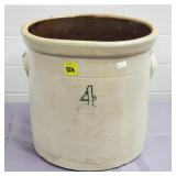 Antique #4 Stoneware Crock