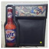 Miller Lite Bottle Light Up Menu Sign