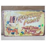 Rootbeer Floats - Vasitry Drive In Metal Sign