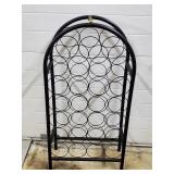 Metal Arched Wine Rack