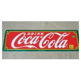 2012 Drink Coca-Cola Metal Sign- Embossed