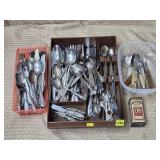 Large Lot of Assorted Flateware