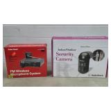 Vtg Radio Shack FM Wireless Microphone System w/