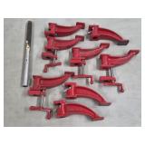 Lot of Pittsburgh Bar Clamps, Clamp Heads