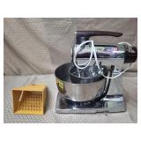 Vintage Sunbeam Mixmaster Stand Mixer w/ Stainless
