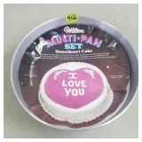 1976 Wilton Sweetheart Multi-Pan w/ Label