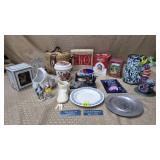 Mixed Household Decor, Collectibles, Giftware Lot