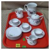 Assorted FIne China Tea Service & Floral Porcelain