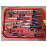 Lot of Assorted Craftsman Screwdrivers