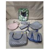 Mei & Ge Purses & Handbag Lot, Black Cat