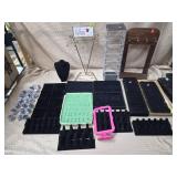Large Lot of Assorted Jewelry Displays