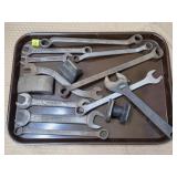 Large Lot of Assorted Wrenches, Box-End Wrenches