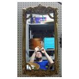 Rococo Style Floral Wall Mirror