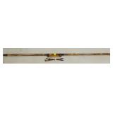 Vtg Hand Carved Bamboo Blowgun w/ Integrated