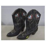 Pair of Rampage Size 8 1/2"M Cowboy Boots