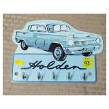 Cast Iron Holden Car Key HOlder Plaque