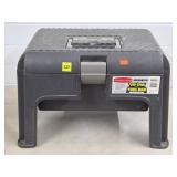 Rubbermaid Step Stool Tool Box w/ Assorted