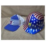 Philadelphia 76ers Hat & Patriotic Hard Hat