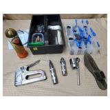 Mixed Tools, Sockets, Hardware Assortment