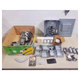 Large Lot of Assorted Electrical Components