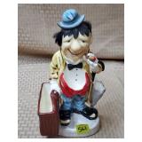 Vintage Ceramic Tramp Planter Figure