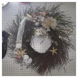 Large Nautical Seashell Wreath