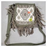 Myra Bag w/ Geometric Southwestern Tapestry
