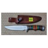 Chipaway Cutlery Knife W/Leather Sheath