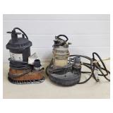 Lot of 2 Sump Pumps