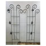 Wrought Iron Metal Trellis