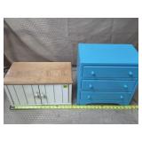 Decorative Storage Cabinet Grouping - 2 Pcs