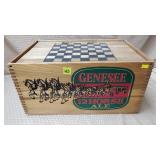 Genesee 12 Horse Ale Wood Crate