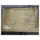 Large 1904 Scarborugh Borough Map of Pennsylvania
