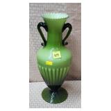 Vintage Empoli Cased Glass Vase