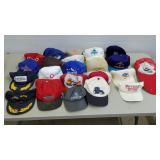 Lot of Vintage Trucker Hats, Assorted Hats & Caps