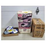 Lot of Wiring & Outdoor Light Fixtures
