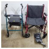 Drive Wheel Chairs & Walker Lot
