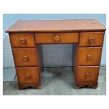 Vintage Maple Wood Desk