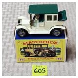 Lesney Matchbox 1910 Toy Car w/ Original Box