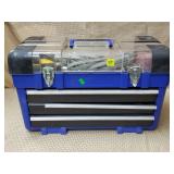 Portable 3-Drawer Toolbox w/ Machinist, Mechanic,