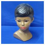 Vtg Marwal Chalkware Polynesian Bust