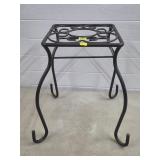 Wrought Iron Metal Planter Table/Stand