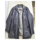 Seventh Avenue Leather Jacket, Size L