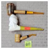 Missouri Meerschaum, Handcarved Meerschaum