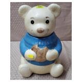 11" H Teddy Bear Cookie Jar