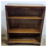 Vintage Wood Bookcase