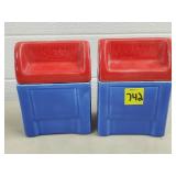 Pair of Large Mailbox S&P Shakers