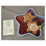 1980 Wilton FanciFill Star Cake Pan w/ Label &
