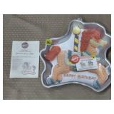 1990 Wilton Carousel Horse Cake Pan w/ Label