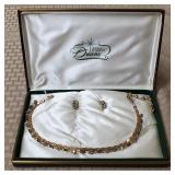 Vintage Duane Costume Necklace & Earrings